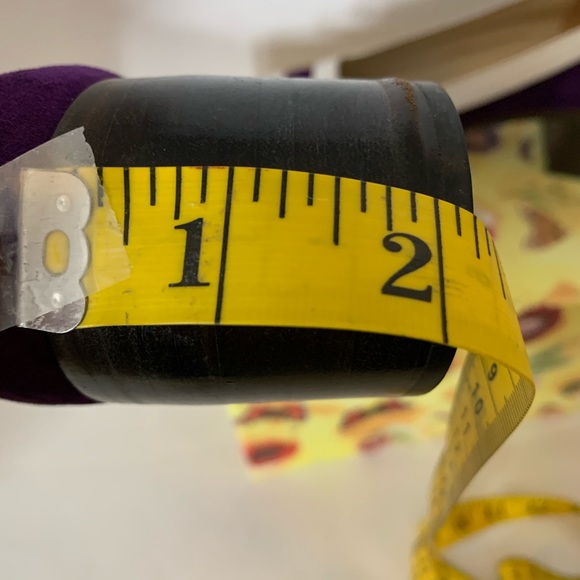 Golo Open Toe Purple Suede Chunky Heel Shoe 8-1/2B - Picture 7 of 9